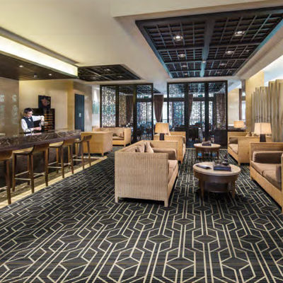 Wall To Wall Ballroom Woven Axminster Carpet Banquet Hall Wool Nylon Carpet