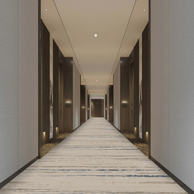 Bfl-S1 80% Wool 20% Nylon Woven Axminster Carpet For Hall Decorative