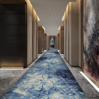 Tufted Nylon Printed Carpet Roll For Holiday Express Hotel Public Areas