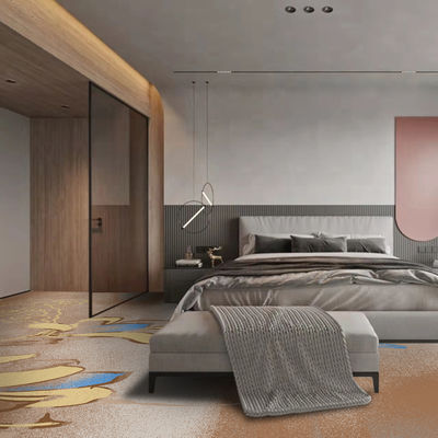 Home Full Carpet Nylon Printed Carpet Tufted Technics