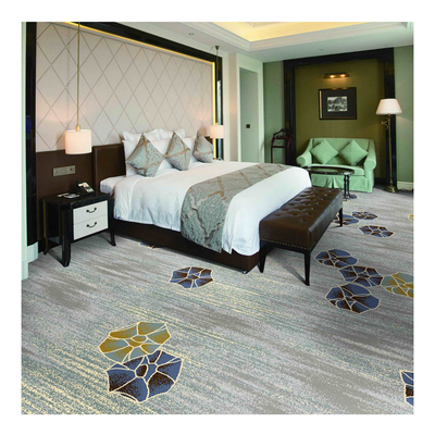 Hotel Hallway And Room Hospitality Axminster Woven Carpet With CRI