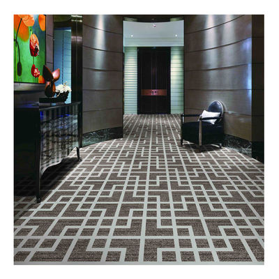 Custom Design Banquet Hall Woven Axminster Carpet With CRI And CE