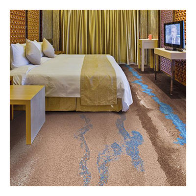 Room Luxury Hospitality Carpet With PP Wilton Woven Carpet