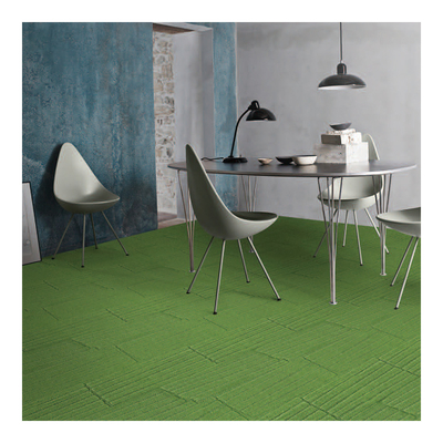 High-Low Loop Plain Commercial Broadloom Carpet Solution Dye INVISTA Nylon 66